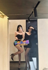 雙飛姐妹花 之前是飯局小姐 試車特價16K一節 30K兩節 45K四節 KK  164.C奶.47kg.26歲